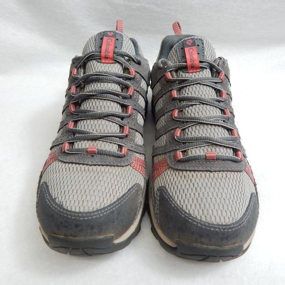 Columbia Techlite Mesh Omni-Grip Outdoor Hiking Shoes YL5107-039 Women's Gray Si - Picture 2 of 8